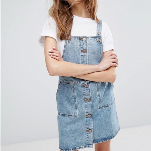 monki denim dress